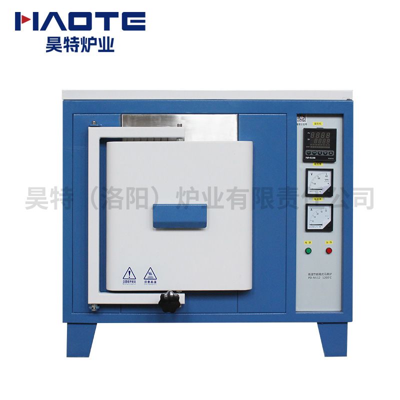 1200度300x200x200馬弗爐藍白電（diàn）阻絲加熱+
