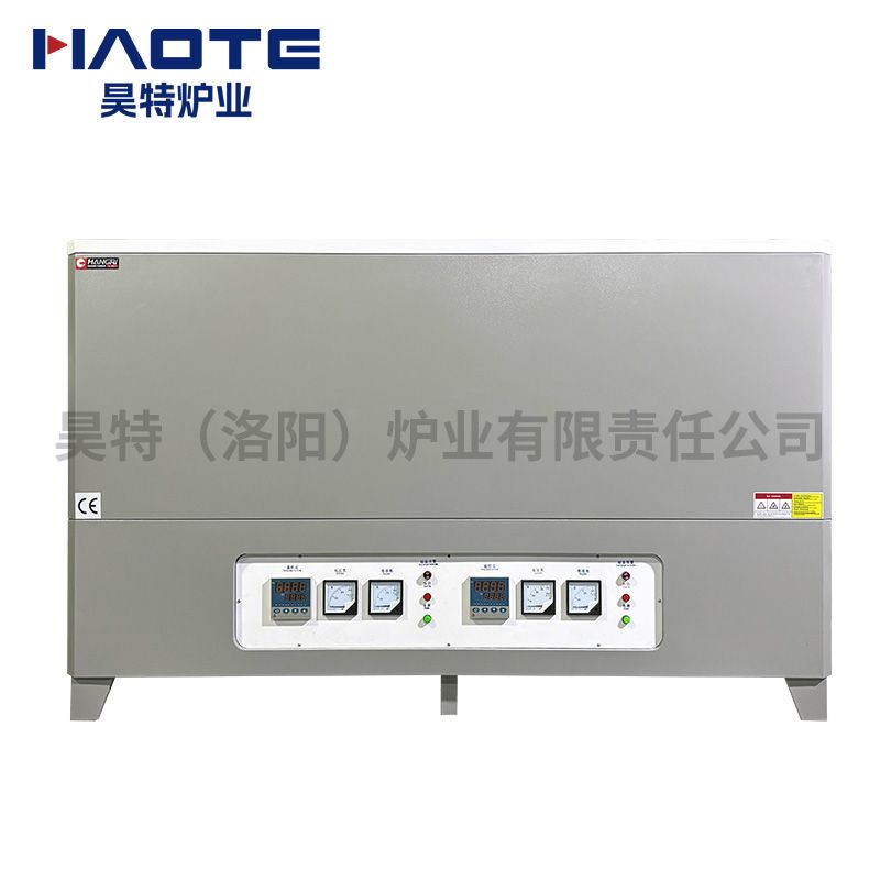 管式爐1700℃直徑（jìng）60X1500雙（shuāng）溫區（qū）