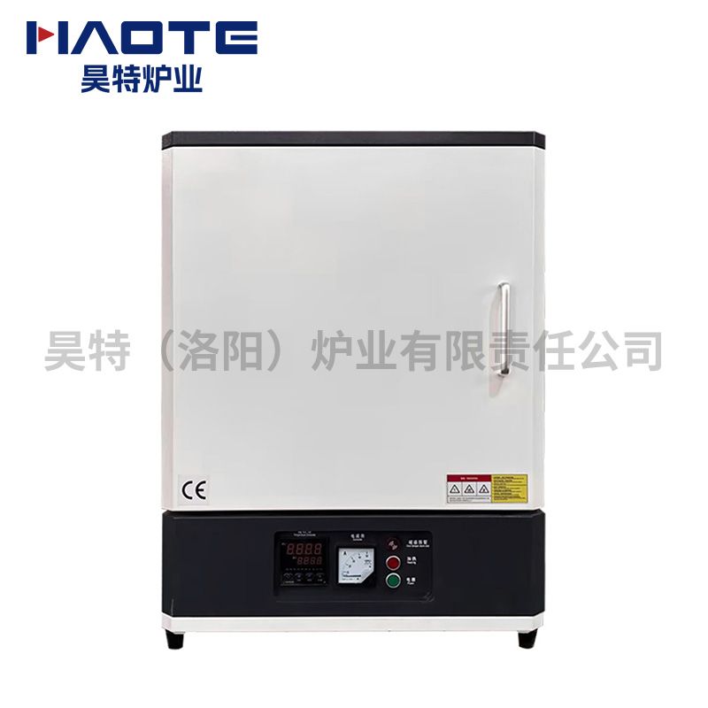 電阻絲加（jiā）熱1200度馬弗爐400x300x300箱式黑白配色